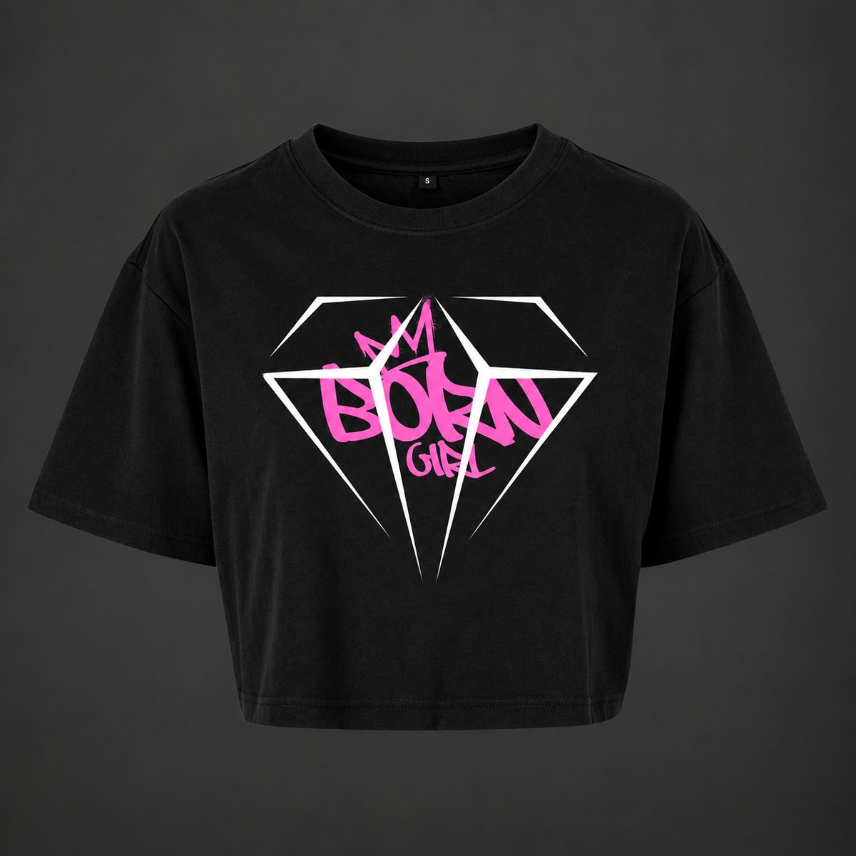 Born Ladies - Diamond Girl Crop Top