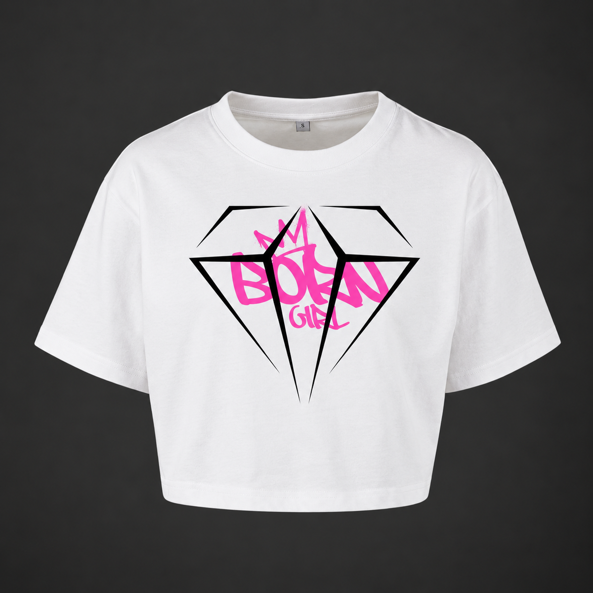 Born Ladies - Diamond Girl Crop Top